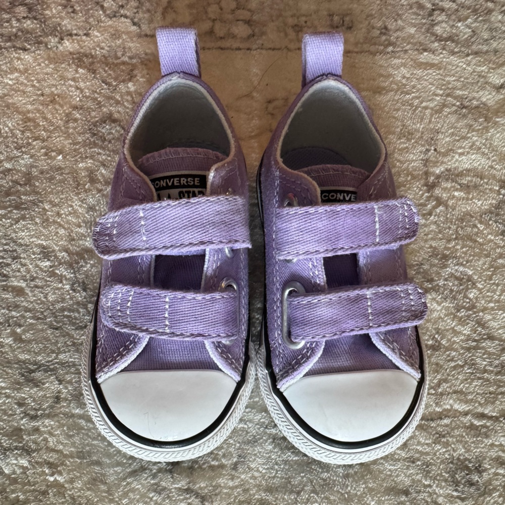 Converse Toddler Lilac Sneakers